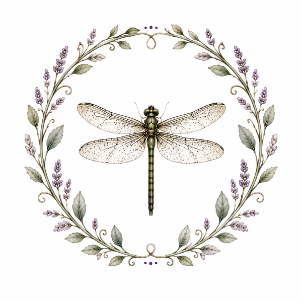 Dragonflies & Vines
